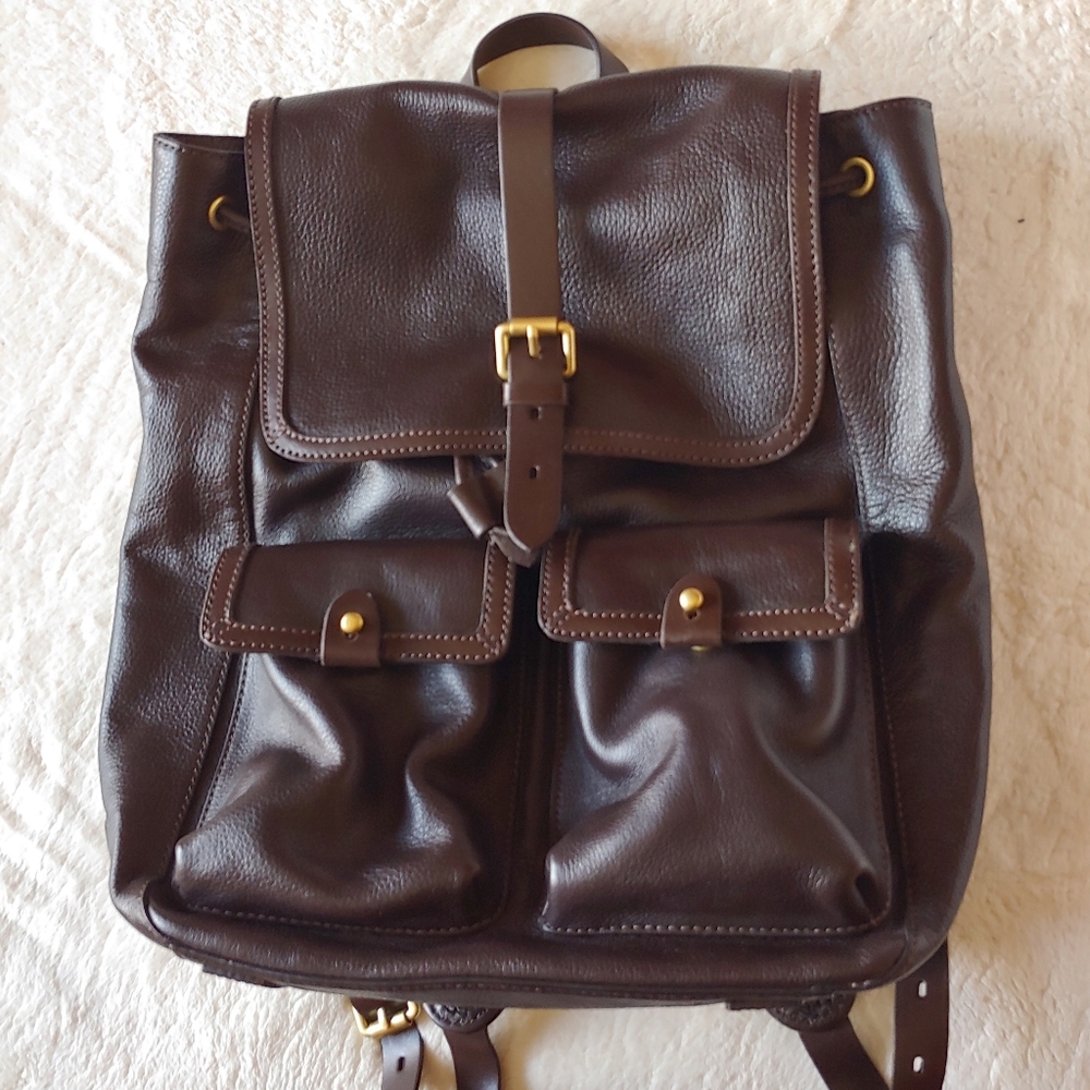 Cole Haan Matthews Leather Backpack